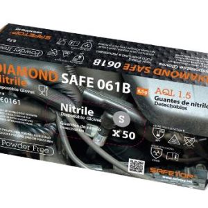 SAFETOP LUVAS NITRILO DIAMOND 061  S (CAIXA 50)