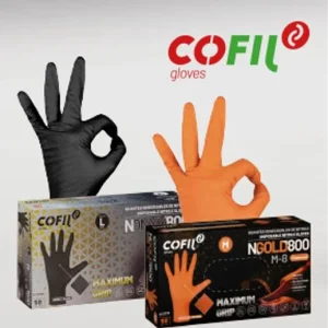COFIL LUVAS NITRILIO PRETA L NONYX800 (CX.50)