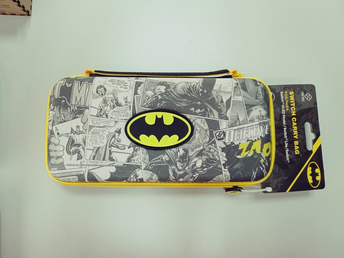 Capa Protetora FR-TEC Batman com Caixa para Jogos para Nintendo Switch